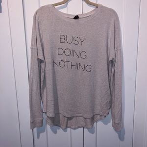 Free press long sleeve sweater